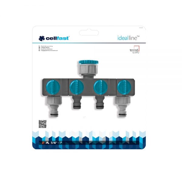 Thiết bị chia nguồn nước Cellfast Ideal Line Plus - 4 nguồn (3)
